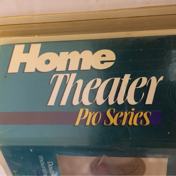 Home Theatre Pro Series flat speaker wire mounting tape 2 boxes 50’ ea  1/4” NIB - Picture 2 of 6